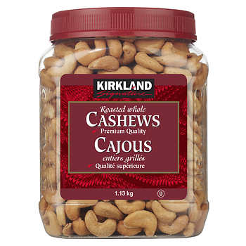 Kirkland - Roasted and Salted Cashews (1.13kg) - Pantree