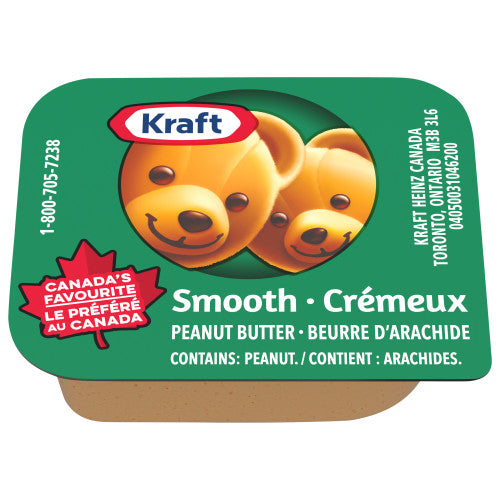 Kraft - Smooth Peanut Butter - Single Serve Packs (200x18ml) - Pantree