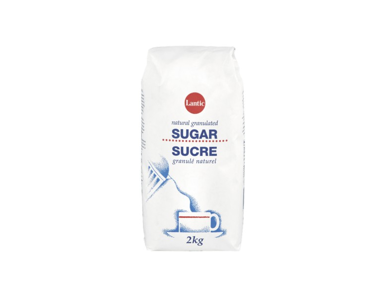 Lantic Granulated Sugar (2kg) - Pantree