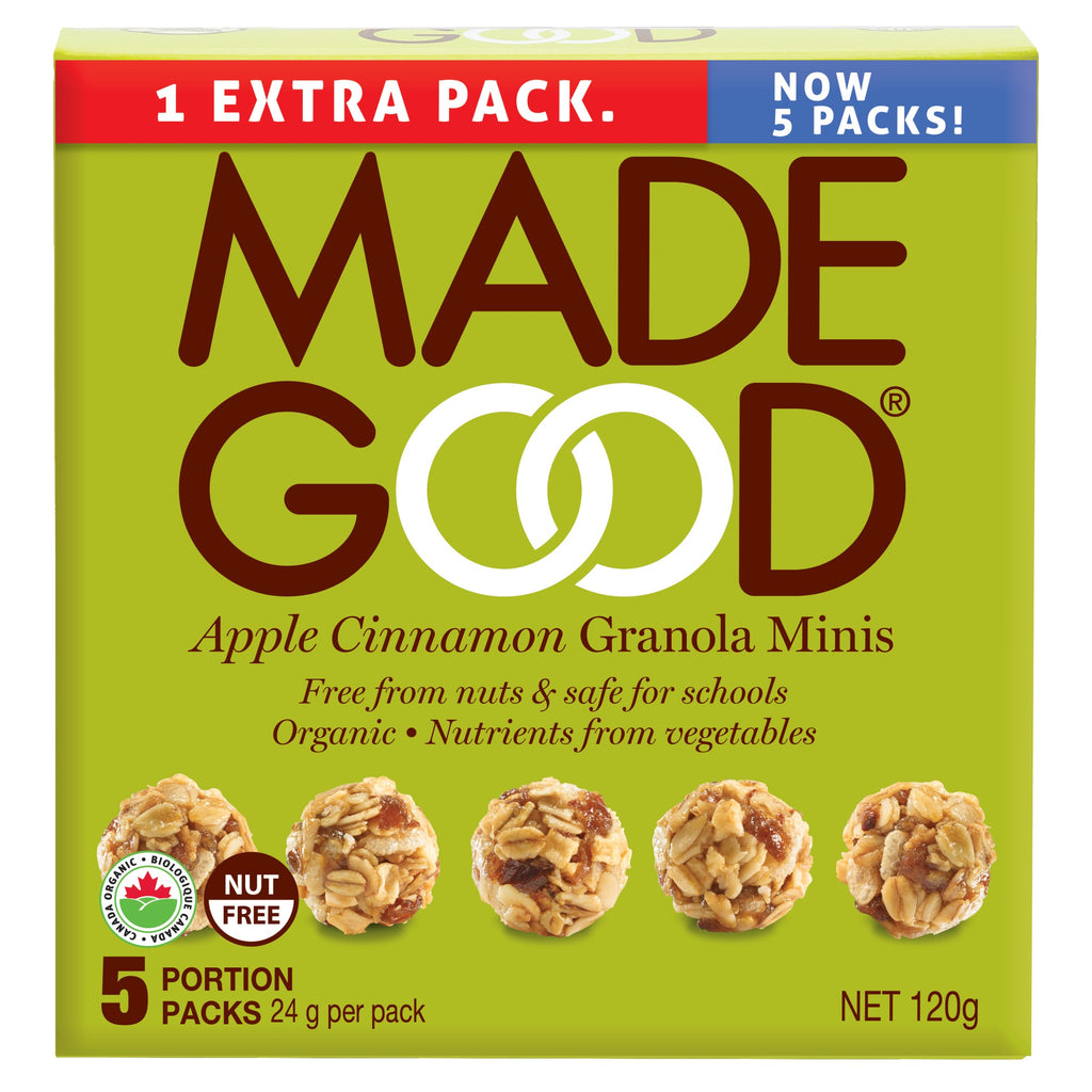 MadeGood - Granola Minis - Apple Cinnamon (5x24g) - Pantree