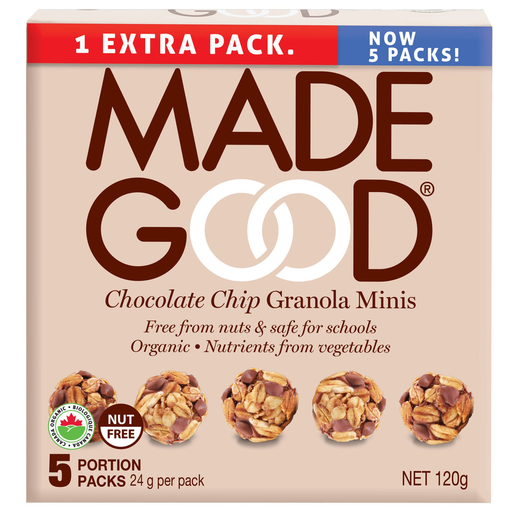 MadeGood - Granola Minis - Chocolate Chip (5x24g) - Pantree