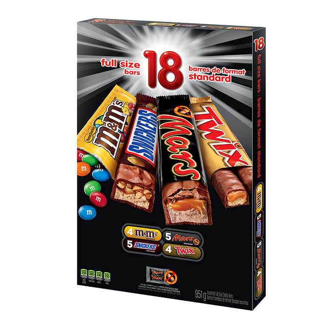 Mars - Assorted Full Size Chocolate Bars (18x51g) - Pantree