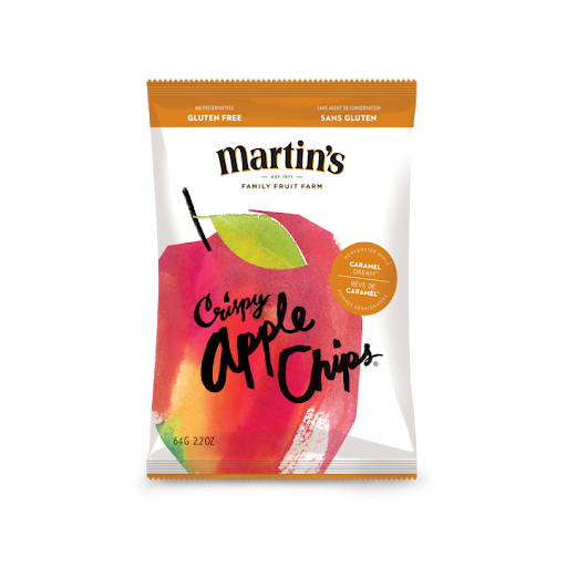 DISABLED - Martin's Apple Chips - Caramel (35x22g) - Pantree