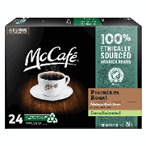 McCafe - DECAF Premium Roast Medium-Dark (24 pack) - Pantree