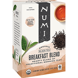Numi Organic Tea - Breakfast Blend (18 bags) - Pantree