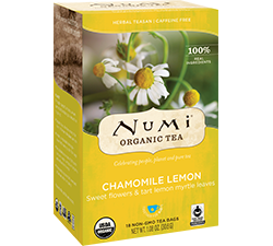 Numi Organic Tea - Chamomile Lemon (18 bags) - Pantree