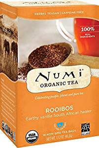 Numi Organic Tea - Rooibos (18 bags) - Pantree
