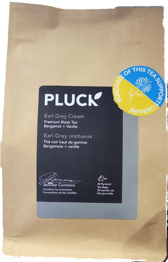 Pluck - Limited Edition Ukraine Relief - Earl Grey Cream (30 bags) - Pantree