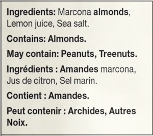 HandFuel - Dry Roasted Lemon Marcona Almonds (12 x 40g) - Pantree