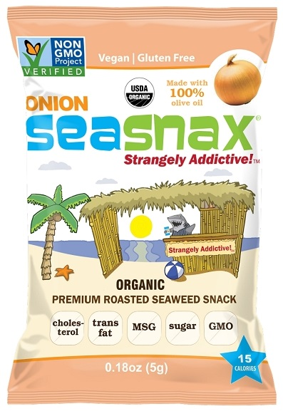 SeaSnax - Seaweed Snack - Toasty Onion (16x5g) - Pantree