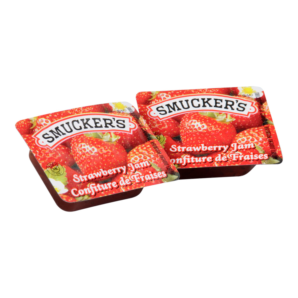 Smucker's - Strawberry Jam - Single Serve Packs (200x16ml) - Pantree