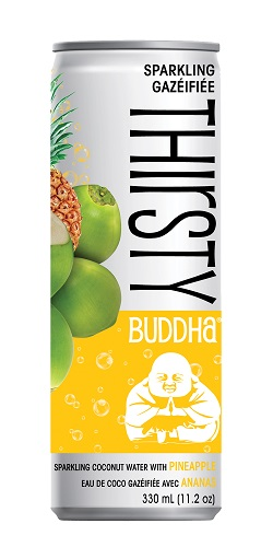 Thirsty Buddha - Sparkling Coconut Water with Pineapple (12x330ml) - Pantree
