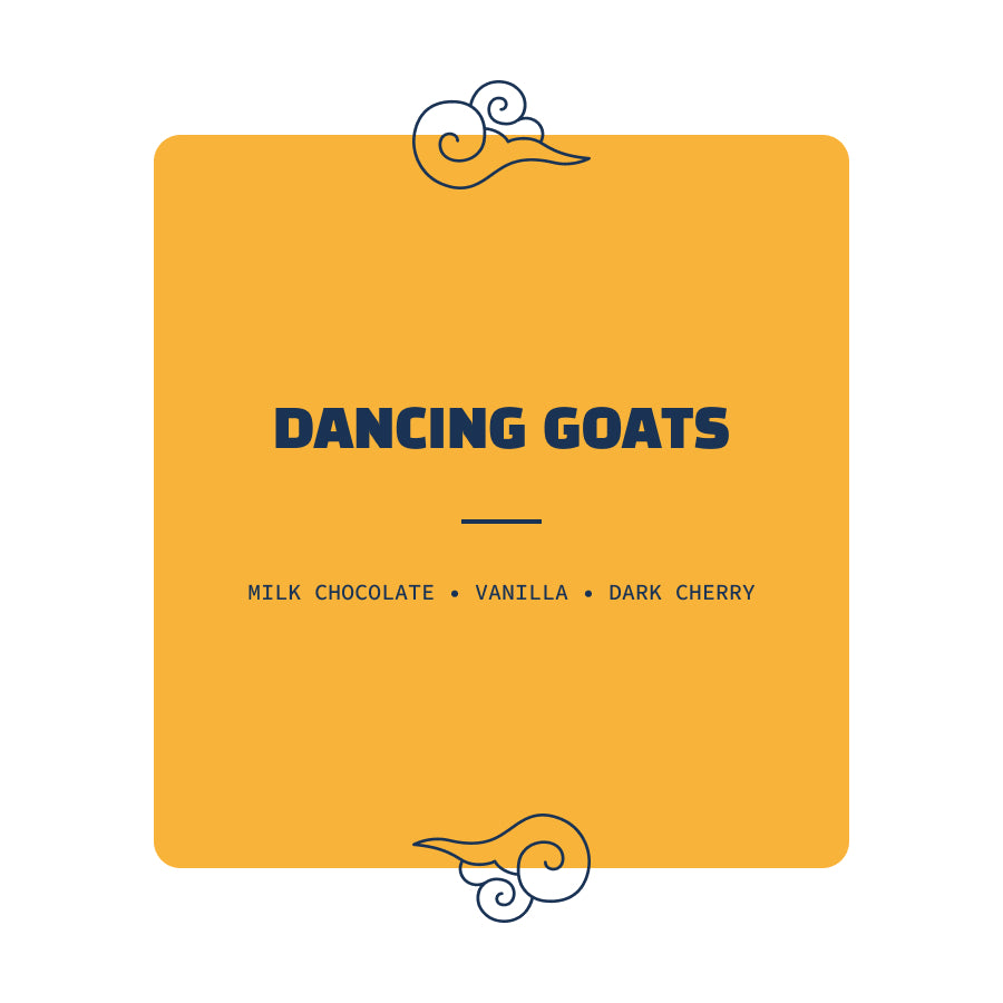 De Mello - Dancing Goats - LARGE (5 POUNDS) - Pantree