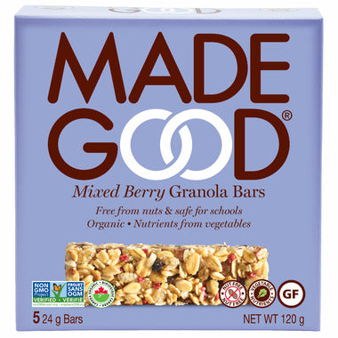 MadeGood - Mixed Berry Granola Bars (5x24g) - Pantree