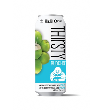 Thirsty Buddha - Coconut Water - With PULP (12x490ml) - Pantree