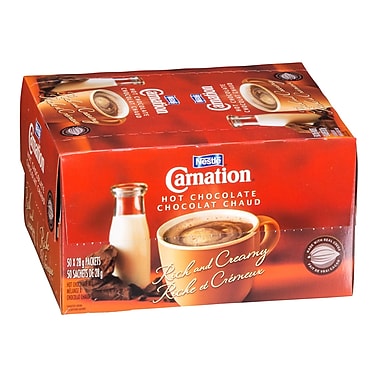 Nestle Carnation Hot Chocolate (50x25g packets) - Pantree