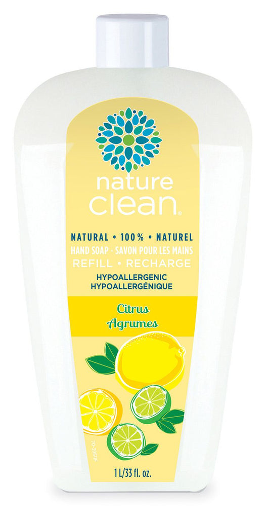 Nature Clean - Liquid Hand Soap Refill - Citrus (1 Litre) - Pantree