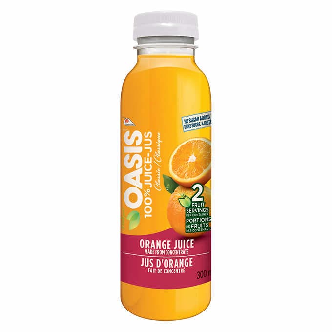 Oasis Orange Juice (24x300ml) - Pantree